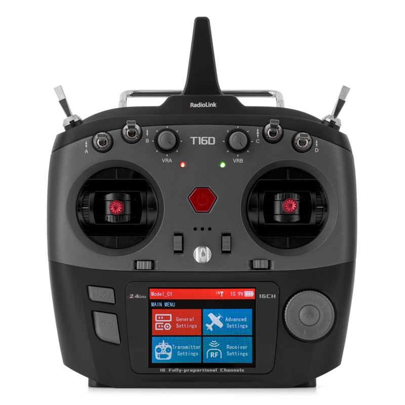 Radiocomandă RadioLink T16D cu receptor R16F