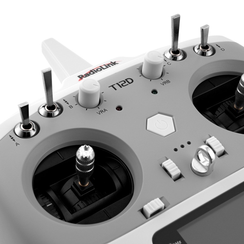 Radiocomandă RadioLink T12D cu receptor R12F