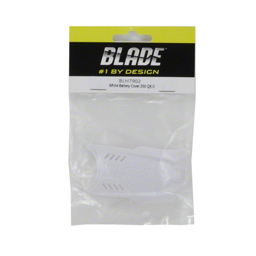 White Battery Cover: 350 QX/2