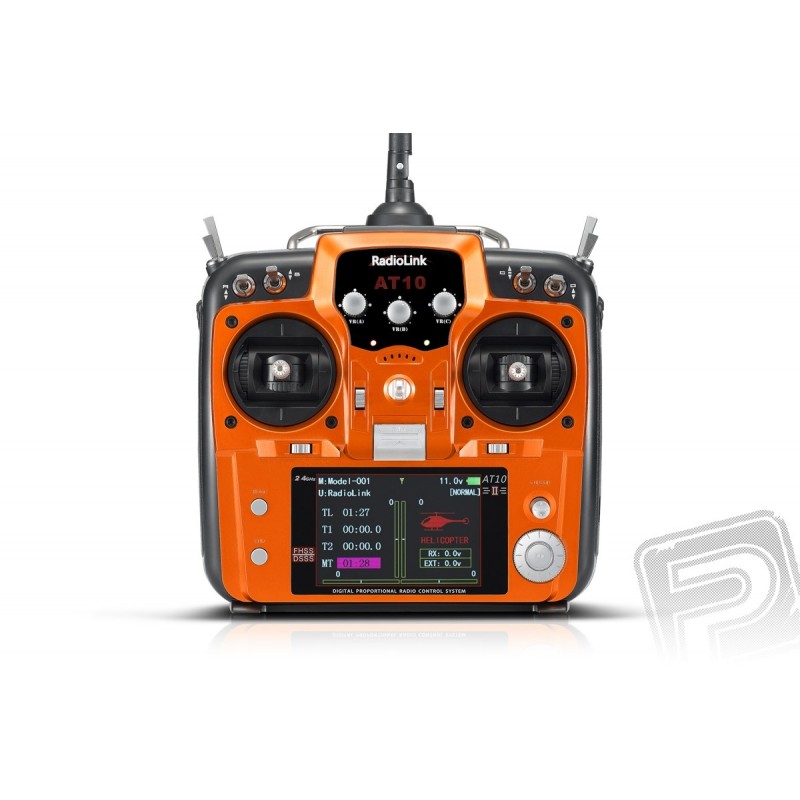 Radiocomandă RADIOLINK AT10II cu receptor R12DS și telemetrie
