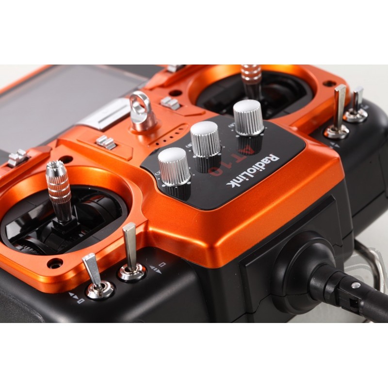 Radiocomandă RADIOLINK AT10II cu receptor R12DS și telemetrie