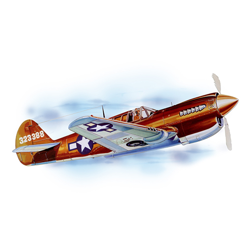  P-40 Warhawk, Laser Cut